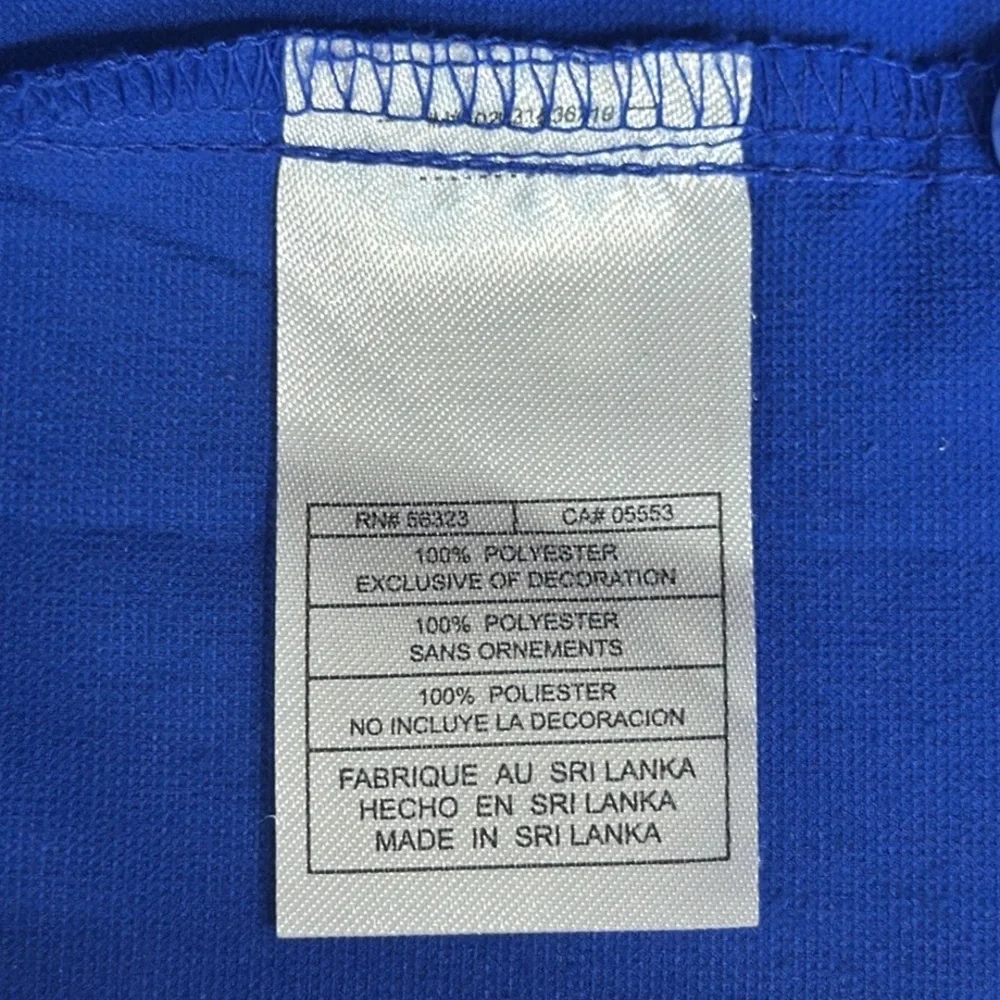 Nike Authentic Team Dri-Fit Florida Gators Blue Embroidered Button Up Shirt XL
